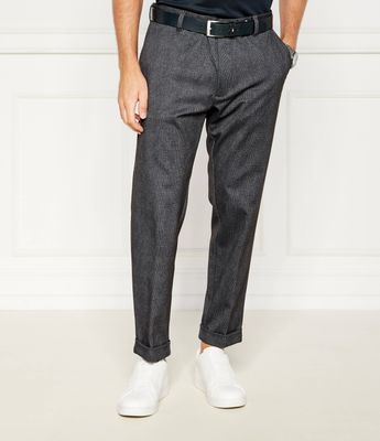 Spodnie męskie casual jesienne BOSS BLACK ze sklepu: Gomez Fashion Store w kategorii: Spodnie męskie - zdjęcie 874714-BD9-10338_BB244M000120405