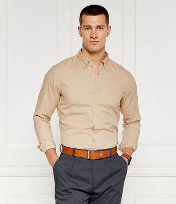 Koszula męska na wiosnę BOSS BLACK ze sklepu: Gomez Fashion Store w kategorii: Koszule męskie - zdjęcie 874714-BD9-10338_BB244M000125260