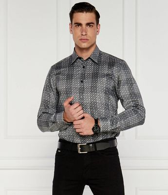 BOSS BLACK - Koszula męska casual ze sklepu: Gomez Fashion Store w kategorii: Koszule męskie - zdjęcie 874714-BD9-10338_BB244M000130031