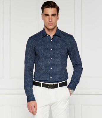 Koszula męska jesienna BOSS BLACK ze sklepu: Gomez Fashion Store w kategorii: Koszule męskie - zdjęcie 874714-BD9-10338_BB244M000131412