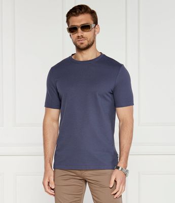 T-shirt męski casual BOSS BLACK ze sklepu: Gomez Fashion Store w kategorii: T-shirty męskie - zdjęcie 874714-BD9-10338_BB244M000154412