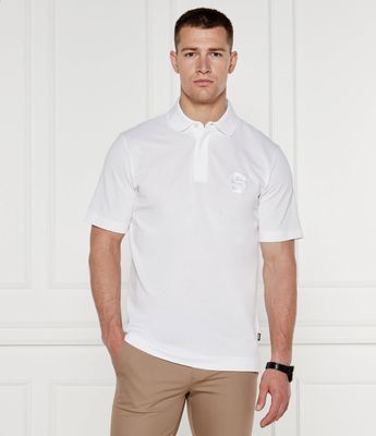 T-shirt męski casual BOSS BLACK ze sklepu: Gomez Fashion Store w kategorii: T-shirty męskie - zdjęcie 874714-BD9-10338_BB244M000168100