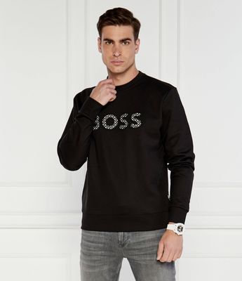 BOSS BLACK - Bluza męska jesienna ze sklepu: Gomez Fashion Store w kategorii: Bluzy męskie - zdjęcie 874714-BD9-10338_BB244M000188001