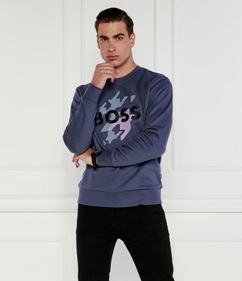 BOSS BLACK - Bluza męska na zimę ze sklepu: Gomez Fashion Store w kategorii: Bluzy męskie - zdjęcie 874714-BD9-10338_BB244M000188412