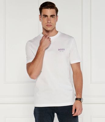 T-shirt męski BOSS BLACK ze sklepu: Gomez Fashion Store w kategorii: T-shirty męskie - zdjęcie 874714-BD9-10338_BB244M000191100