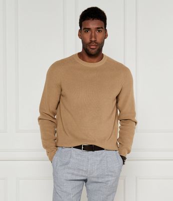 Sweter męski na zimę BOSS BLACK ze sklepu: Gomez Fashion Store w kategorii: Swetry męskie - zdjęcie 874714-BD9-10338_BB244M000196282