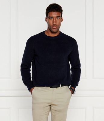 Sweter męski zimowy BOSS BLACK ze sklepu: Gomez Fashion Store w kategorii: Swetry męskie - zdjęcie 874714-BD9-10338_BB244M000196404