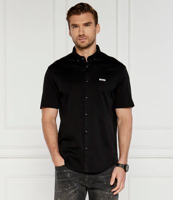 Koszula męska z klasycznym kołnierzykiem BOSS GREEN ze sklepu: Gomez Fashion Store w kategorii: Koszule męskie - zdjęcie 874714-BD9-10338_BG244M000004002