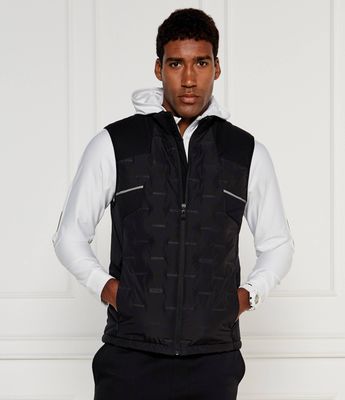 Kamizelka męska na jesień BOSS GREEN ze sklepu: Gomez Fashion Store w kategorii: Kamizelki męskie - zdjęcie 874714-BD9-10338_BG244M000008001