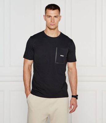 T-shirt męski BOSS GREEN ze sklepu: Gomez Fashion Store w kategorii: T-shirty męskie - zdjęcie 874714-BD9-10338_BG244M000033001