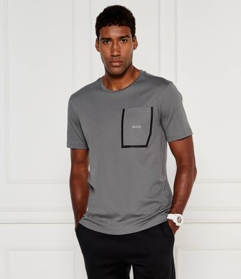 T-shirt męski na wiosnę BOSS GREEN ze sklepu: Gomez Fashion Store w kategorii: T-shirty męskie - zdjęcie 874714-BD9-10338_BG244M000033251