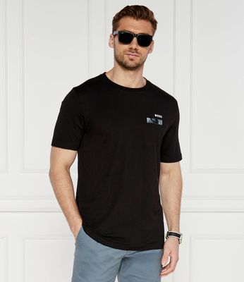BOSS GREEN - T-shirt męski ze sklepu: Gomez Fashion Store w kategorii: T-shirty męskie - zdjęcie 874714-BD9-10338_BG244M000035001