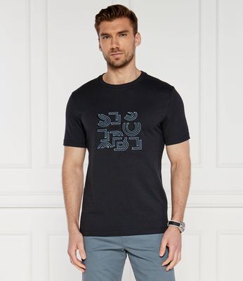 BOSS GREEN - T-shirt męski ze sklepu: Gomez Fashion Store w kategorii: T-shirty męskie - zdjęcie 874714-BD9-10338_BG244M000036402