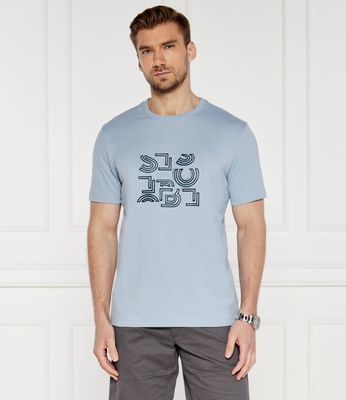 T-shirt męski BOSS GREEN ze sklepu: Gomez Fashion Store w kategorii: T-shirty męskie - zdjęcie 874714-BD9-10338_BG244M000036498