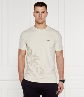 BOSS GREEN - T-shirt męski na wiosnę ze sklepu: Gomez Fashion Store w kategorii: T-shirty męskie - zdjęcie 874714-BD9-10338_BG244M000038131