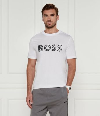 T-shirt męski BOSS GREEN ze sklepu: Gomez Fashion Store w kategorii: T-shirty męskie - zdjęcie 874714-BD9-10338_BG244M000039100