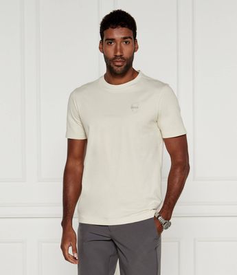 T-shirt męski na wiosnę casual BOSS GREEN ze sklepu: Gomez Fashion Store w kategorii: T-shirty męskie - zdjęcie 874714-BD9-10338_BG244M000041131