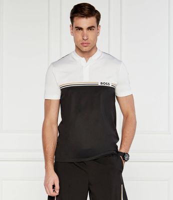 T-shirt męski casual wiosenny BOSS GREEN ze sklepu: Gomez Fashion Store w kategorii: T-shirty męskie - zdjęcie 874714-BD9-10338_BG244M000060001
