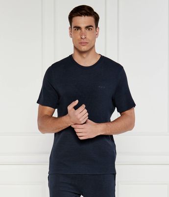 BOSS BLACK - T-shirt męski casual ze sklepu: Gomez Fashion Store w kategorii: T-shirty męskie - zdjęcie 874714-BD9-10338_BW244M000037403