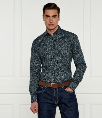 Koszula męska HUGO ze sklepu: Gomez Fashion Store w kategorii: Koszule męskie - zdjęcie 874714-BD9-10338_BU244M000018074