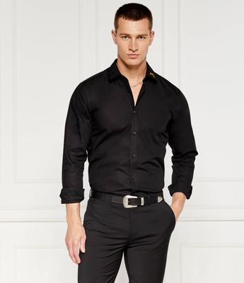 Koszula męska jesienna casual HUGO ze sklepu: Gomez Fashion Store w kategorii: Koszule męskie - zdjęcie 874714-BD9-10338_BU244M000019001