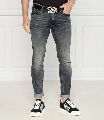 HUGO - Jeansy męskie wiosenne ze sklepu: Gomez Fashion Store w kategorii: Jeansy męskie - zdjęcie 874714-BD9-10338_BU244M000041025