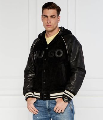 Kurtka męska jesienna HUGO ze sklepu: Gomez Fashion Store w kategorii: Kurtki męskie - zdjęcie 874714-BD9-10338_BU244M000045001