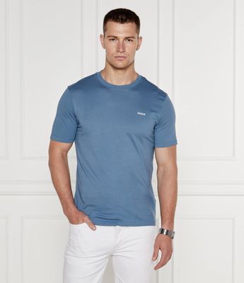 T-shirt męski wiosenny HUGO ze sklepu: Gomez Fashion Store w kategorii: T-shirty męskie - zdjęcie 874714-BD9-10338_BU244M000061427