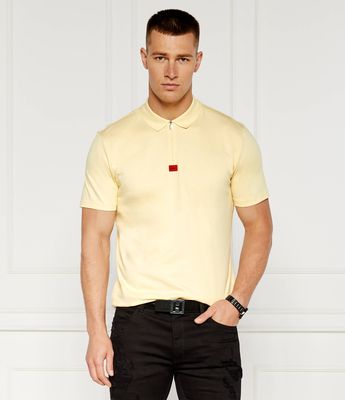 T-shirt męski na lato HUGO ze sklepu: Gomez Fashion Store w kategorii: T-shirty męskie - zdjęcie 874714-BD9-10338_BU244M000069279