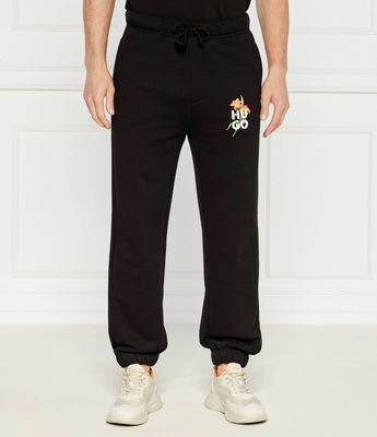 Spodnie męskie HUGO ze sklepu: Gomez Fashion Store w kategorii: Spodnie męskie - zdjęcie 874714-BD9-10338_BU244M000082001