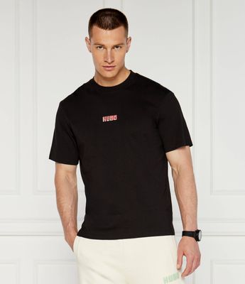 T-shirt męski HUGO ze sklepu: Gomez Fashion Store w kategorii: T-shirty męskie - zdjęcie 874714-BD9-10338_BU244M000093001