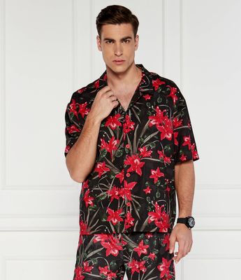 Koszula męska młodzieżowa Hugo Bodywear ze sklepu: Gomez Fashion Store w kategorii: Koszule męskie - zdjęcie 874714-BD9-10338_BZ244M000033001