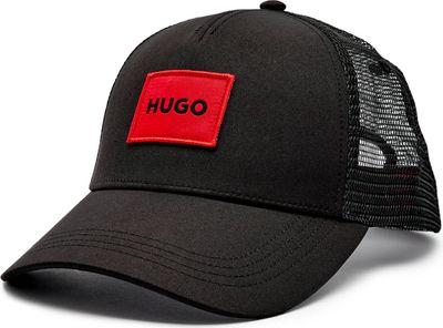 Czapka z daszkiem męska HUGO ze sklepu: Gomez Fashion Store w kategorii: Czapki z daszkiem męskie - zdjęcie 874714-BD9-10338_BU244M000122001