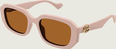 Okulary przeciwsłoneczne damskie Gucci ze sklepu: Gomez Fashion Store w kategorii: Okulary przeciwsłoneczne damskie - zdjęcie 874714-BD9-10338_GC242W000004003