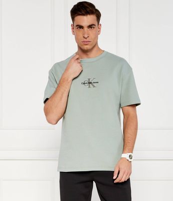 Calvin Klein Jeans - T-shirt męski młodzieżowy ze sklepu: Gomez Fashion Store w kategorii: T-shirty męskie - zdjęcie 874714-BD9-10338_CJ244M000025446