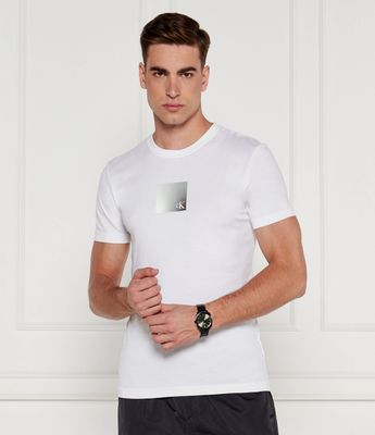 T-shirt męski na wiosnę Calvin Klein Jeans ze sklepu: Gomez Fashion Store w kategorii: T-shirty męskie - zdjęcie 874714-BD9-10338_CJ244M000030210