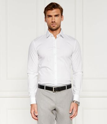 Koszula męska elegancka Calvin Klein ze sklepu: Gomez Fashion Store w kategorii: Koszule męskie - zdjęcie 874714-BD9-10338_CK244M000008257