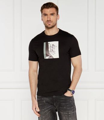 Calvin Klein - T-shirt męski ze sklepu: Gomez Fashion Store w kategorii: T-shirty męskie - zdjęcie 874714-BD9-10338_CK244M000022A23