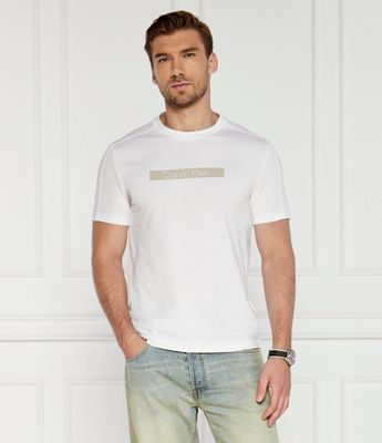 T-shirt męski na wiosnę Calvin Klein ze sklepu: Gomez Fashion Store w kategorii: T-shirty męskie - zdjęcie 874714-BD9-10338_CK244M000023257