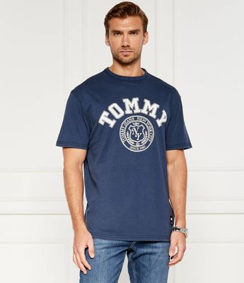 T-shirt męski na wiosnę Tommy Jeans ze sklepu: Gomez Fashion Store w kategorii: T-shirty męskie - zdjęcie 874714-BD9-10338_TM244M000033072