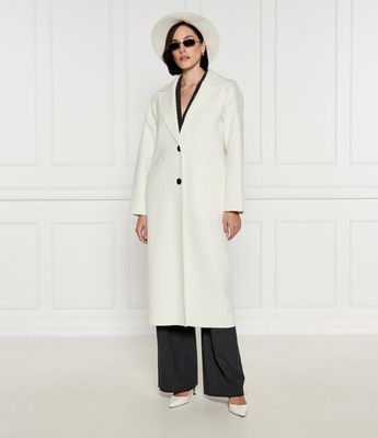 Płaszcz damski casual Marc Cain ze sklepu: Gomez Fashion Store w kategorii: Płaszcze damskie - zdjęcie 874714-BD9-10338_CR244W000003112