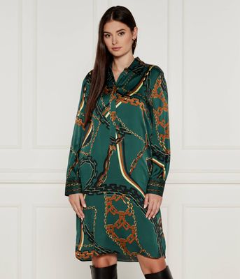 Sukienka prosta casual Marc Cain ze sklepu: Gomez Fashion Store w kategorii: Sukienki - zdjęcie 874714-BD9-10338_CR244W000007559