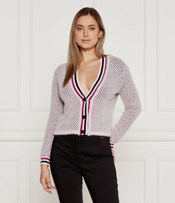 Sweter damski casual Marc Cain ze sklepu: Gomez Fashion Store w kategorii: Swetry damskie - zdjęcie 874714-BD9-10338_CR244W000021250