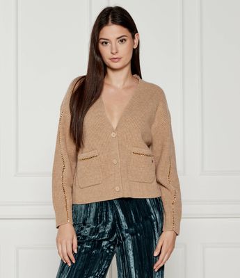 Sweter damski casual Marc Cain ze sklepu: Gomez Fashion Store w kategorii: Swetry damskie - zdjęcie 874714-BD9-10338_CR244W000022619