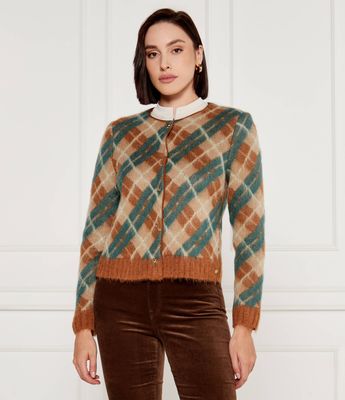 Sweter damski casualowy Marc Cain ze sklepu: Gomez Fashion Store w kategorii: Swetry damskie - zdjęcie 874714-BD9-10338_CR244W000024637