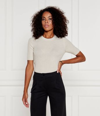 Marc Cain - Sweter damski ze sklepu: Gomez Fashion Store w kategorii: Swetry damskie - zdjęcie 874714-BD9-10338_CR244W000031112