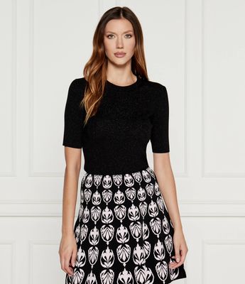 Sweter damski na zimę Marc Cain ze sklepu: Gomez Fashion Store w kategorii: Swetry damskie - zdjęcie 874714-BD9-10338_CR244W000031900