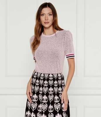 Bluzka damska na wiosnę Marc Cain ze sklepu: Gomez Fashion Store w kategorii: Bluzki damskie - zdjęcie 874714-BD9-10338_CR244W000035250