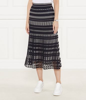 Marc Cain - Spódnica elegancka ze sklepu: Gomez Fashion Store w kategorii: Spódnice - zdjęcie 874714-BD9-10338_CR244W000053395