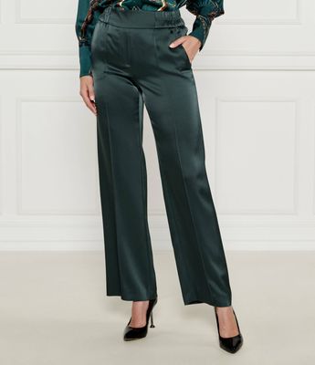 Marc Cain - Spodnie damskie jesienne ze sklepu: Gomez Fashion Store w kategorii: Spodnie damskie - zdjęcie 874714-BD9-10338_CR244W000070560